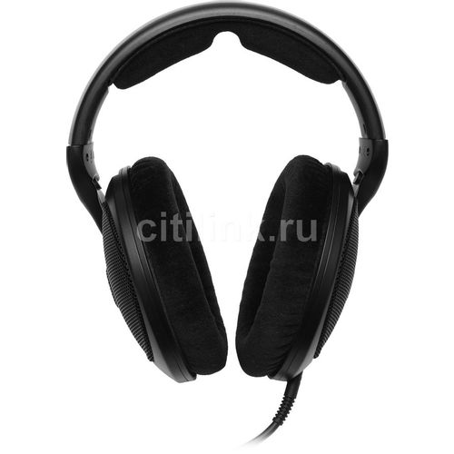 Наушники Sennheiser HD 400 PRO, 3.5 мм/6.3 мм, мониторные, черный [700047]