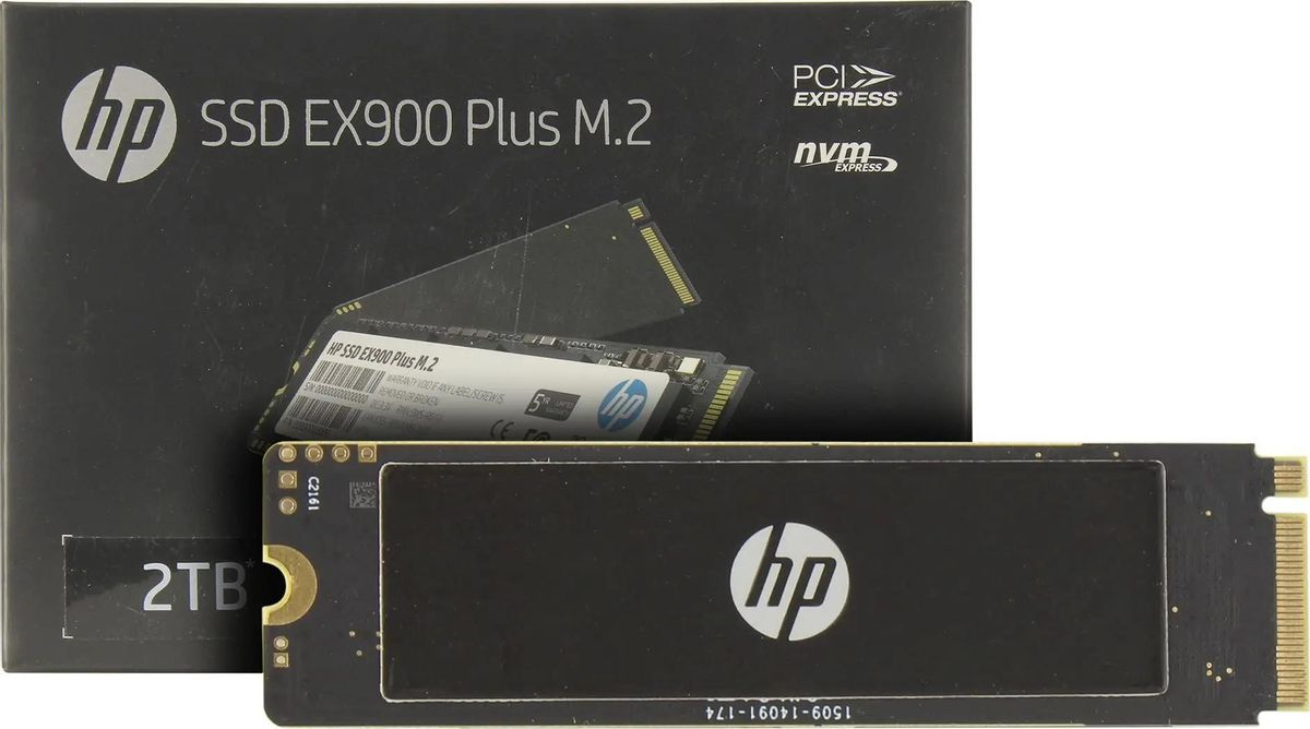 SSD HP EX900 Plus 2 M.2 2280 PCIe 3.0 x4 NVMe M.2 35m35aa abb 1900668