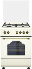 Газовая плита DE LUXE 606040.24г-006 (кр), газовая духовка, стеклянная ...