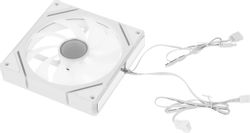 Вентилятор Accord ACC-YF14 140мм, 4-pin, ARGB, белый