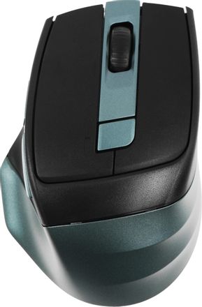 Мышь беспроводная A4TECH Fstyler FB35C, Bluetooth/Радио, оптическая, USB, 2000dpi, зеленый и черный [fb35c midnight green]