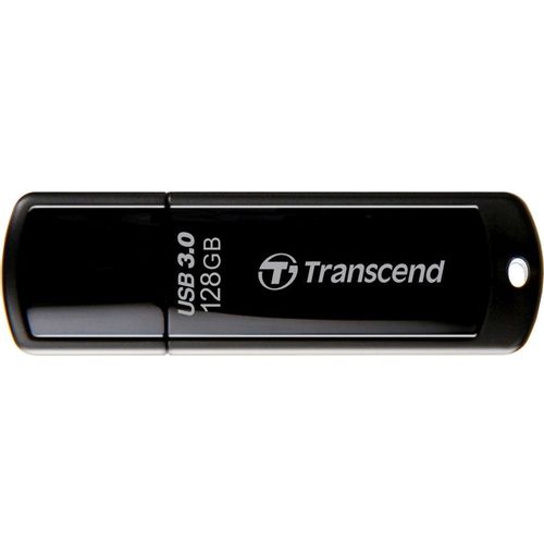 Флешка USB Transcend Jetflash 700 128ГБ, USB3.0, черный [ts128gjf700]