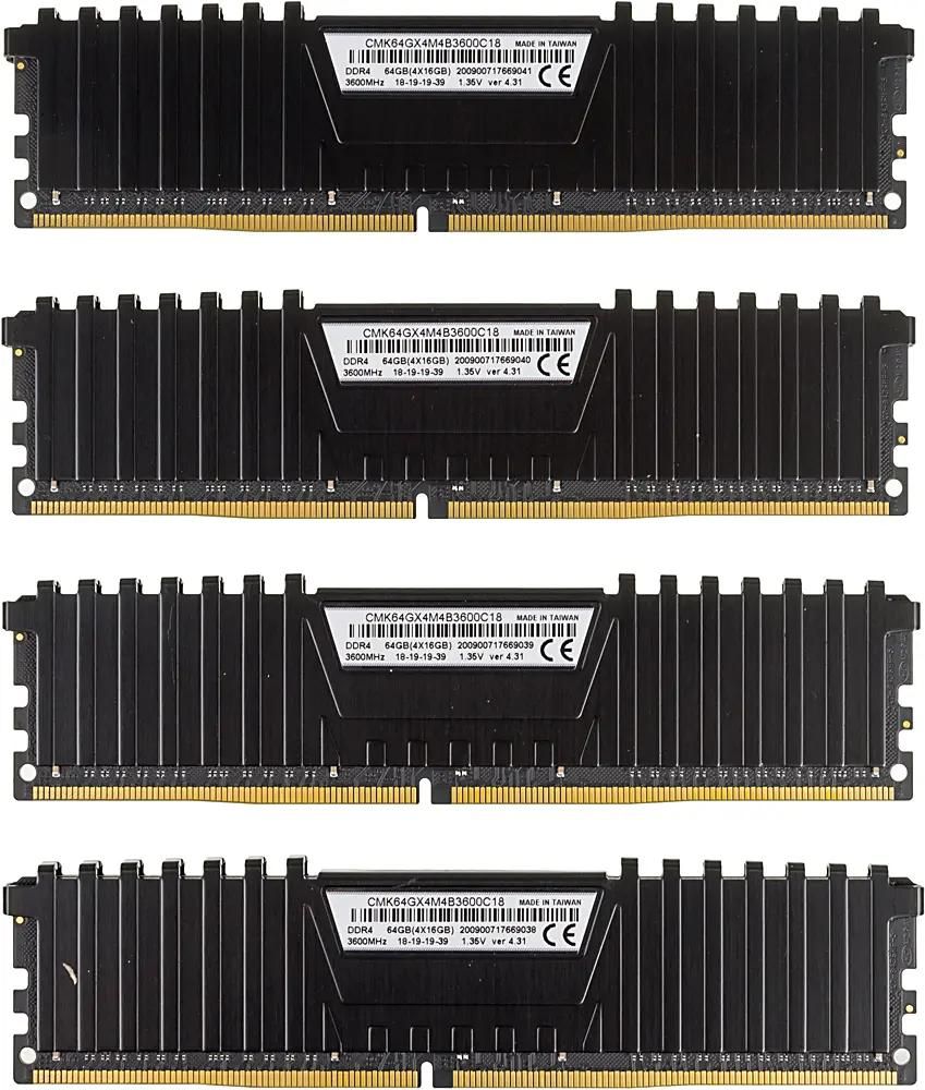 Corsair Vengeance LPX CMK64GX4M4B3600C18 DDR4