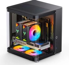 Изображение товара Корпус mATX JONSBO TK-1 2.0, Mini-Tower, без БП,  черный [tk-1 2.0 black]