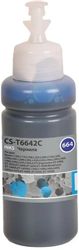 Чернила Cactus CS-T6642C 664, для Epson, 70мл, голубой