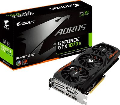 Gigabyte NVIDIA GeForce GTX 1070Ti GV N107TAORUS 8GD 8 GDDR5 Ret 1021734