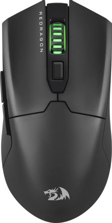 Мышь проводная Redragon Fyzu, игровая, оптическая, USB, 26000dpi, черный [72153]