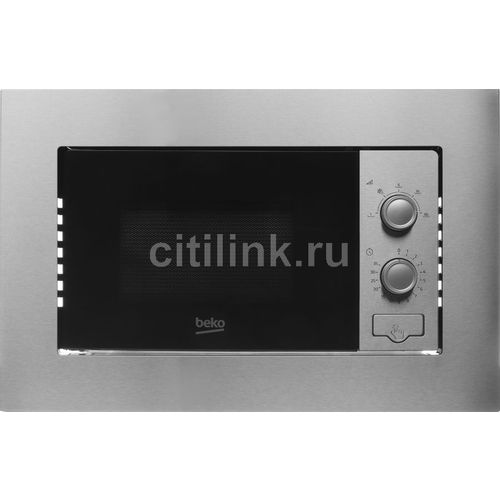 Встраиваемая микроволновая печь Beko BMOB 20102 CX, 20л, 700Вт, нержавеющая сталь [9218963200]