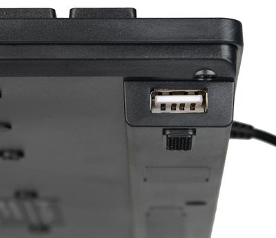 Клавиатура Oklick 520M2U, USB, черный + черный [1061587] – купить в ...