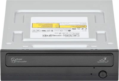 Оптический привод DVD-RW Samsung SH-222AB/BEBE, внутренний, SATA, черный,  OEM