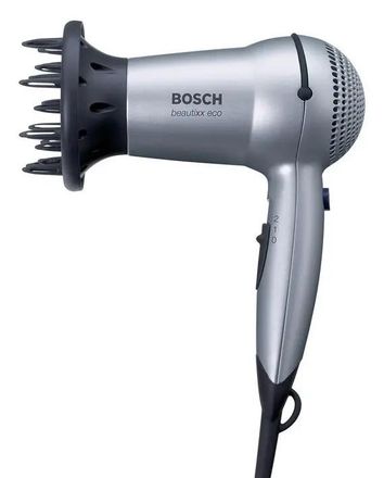 Фен Bosch PHD3305, 1600Вт, серебристый