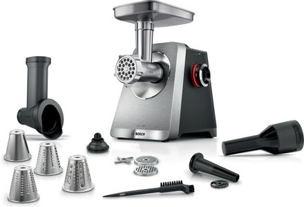 Мясорубка Bosch Series 8 MFWS840M,  черный