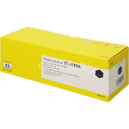 Картридж T2 CB435A, CB435A, черный / TC-H35A