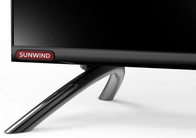 55" Телевизор SunWind SUN-LED55XU401, 4K Ultra HD, черный, СМАРТ ТВ ...