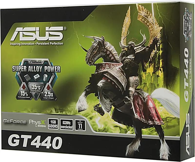 ASUS NVIDIA GeForce GT 440 1 GDDR5 Ret engt440 di 1gd5 601763