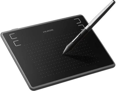 Графический планшет HUION H430P черный – купить в Ситилинк | 1123791