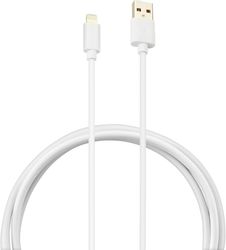 Кабель Buro Lightning (m) - USB (m), 1.2м, белый