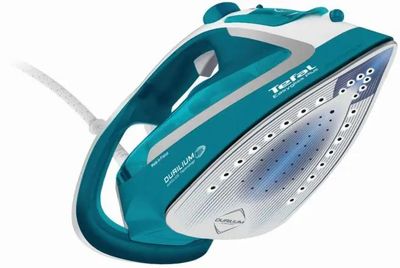 Утюг Tefal FV5772E0, 2700Вт, бирюзовый/золотистый [1830008441] – купить ...