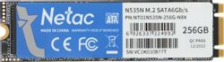 Изображение товара SSD NETAC N535N 256ГБ M.2 SATA III Быстрая и Надежная память Изображение товара SSD NETAC N535N 256ГБ M.2 SATA III Быстрая и Надежная память