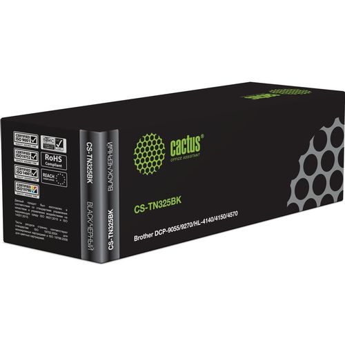 Картридж Cactus CS-TN325BK, TN-325BK, черный / CS-TN325BK
