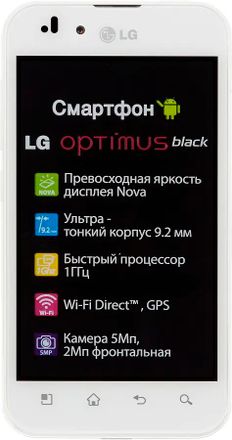 Смартфон LG Optimus P970,  белый