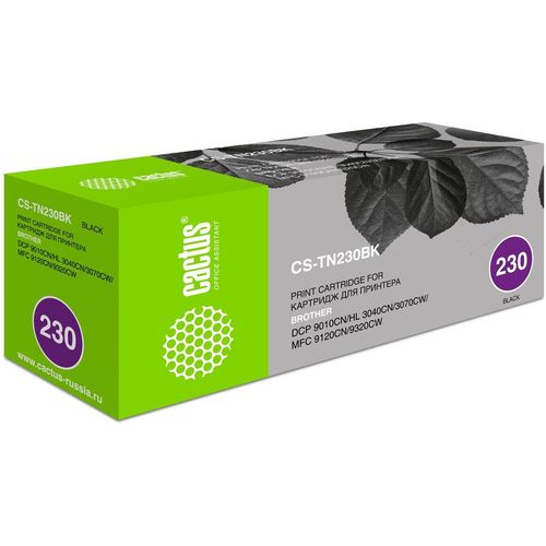 Картридж Cactus CS-TN230BK, TN-230Bk, черный / CS-TN230BK