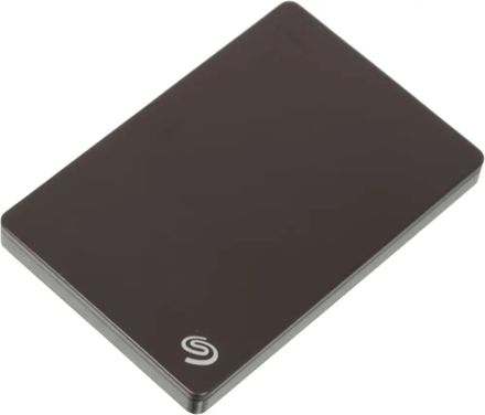 Внешний диск HDD Seagate Backup Plus Slim STDR1000200, 1ТБ, черный