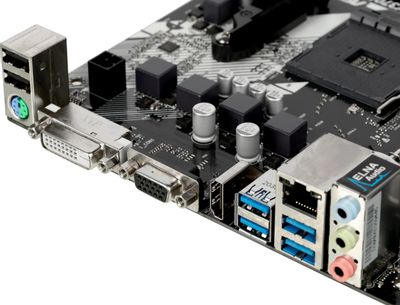 ASRock X370M HDV R4.0 SocketAM4 AMD X370 mATX Ret 1384519