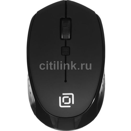 Мышь беспроводная Oklick 488MW, радио, оптическая, USB, 1600dpi, черный [1196560]