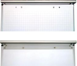 Флипчарт-доска BRAUBERG Standard магнитно-маркерная лак 70x100см на роликах