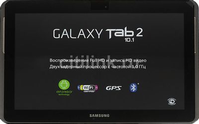 Планшет Samsung Galaxy Tab 2 GT-P5110 10.1",  16GB, Wi-Fi,  Android 4.0 серебристый [gt-p5110tsaser]