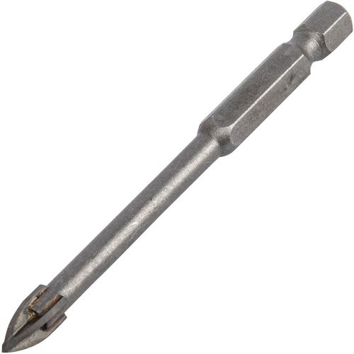 Сверло DENZEL 728053, по плитке, 6мм, шестигранный (1/4HEX — E), 1шт — цена и наличие Сверло DENZEL 728053, по плитке, 6мм, шестигранный (1/4HEX — E), 1шт