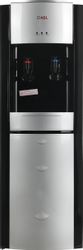 Кулер AEL LD-AEL-28c, напольный, электронный, push - кран, черный/серебристый