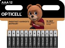 Изображение товара AAA Батарейка OPTICELL Basic LR03, 12 шт. Изображение товара AAA Батарейка OPTICELL Basic LR03, 12 шт.