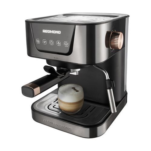 Кофеварка Redmond RCM-CBM1514, рожковая, бронзовый