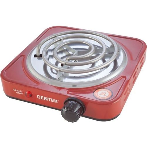 Настольная плита электрическая CENTEK CT-1508, эмаль, красный [ct-1508 red]