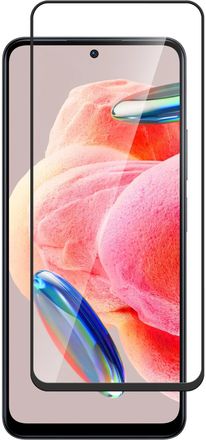 Защитное стекло для экрана BORASCO для Xiaomi Redmi 13 антиблик, 166х74 мм, 2.5D, 1 шт, черный [73399]