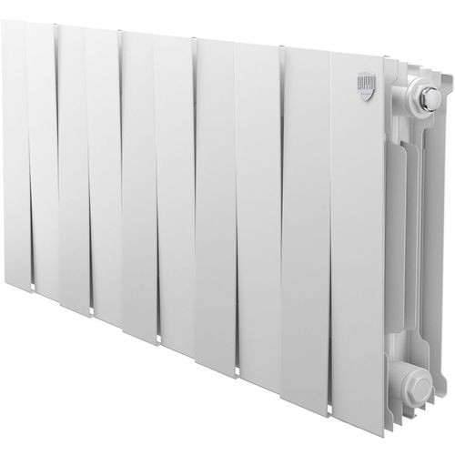Радиатор биметаллический ROYAL THERMO PianoForte 300, 10 секций, боковое подключение, белый
