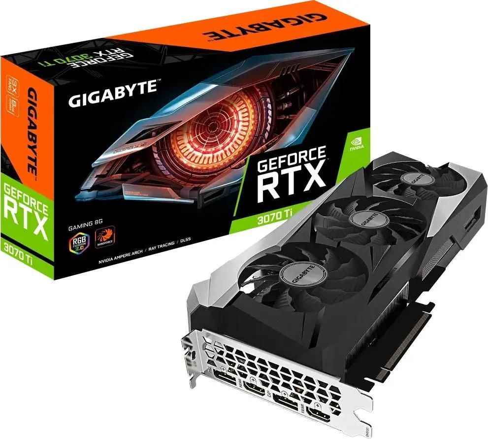 Отзывы на Видеокарта GIGABYTE NVIDIA GeForce RTX 3070TI GV-N307TGAMING-8GD  8ГБ Gaming, GDDR6X, Ret в интернет-магазине СИТИЛИНК (1845488)