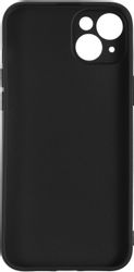 Чехол (клип-кейс) BORASCO Silicone Case, для Apple iPhone 15 Plus, черный