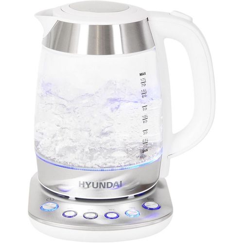 Чайник электрический Hyundai HYK-G4033, 1.7л, стекло
