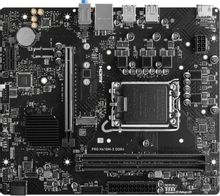 Материнская плата MSI PRO H610M-S DDR4, LGA 1700, Intel H610, mATX, Ret ...