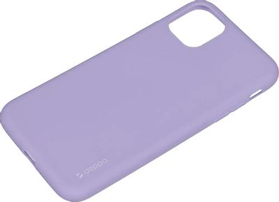 Чехол (клип-кейс) Deppa Gel Color Case, для Apple iPhone 11, лаванда [87244]