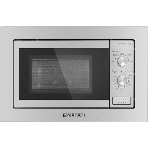 Встраиваемая микроволновая печь MEFERI Light MMO6020IX, 20л, 800Вт, нержавеющая сталь [mmo6020ix light]