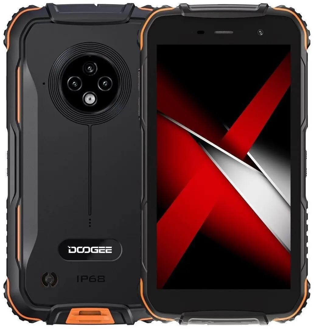 Характеристики Смартфон DOOGEE S35T 3/64Gb, оранжевый / черный (1845069)  смотреть в СИТИЛИНК