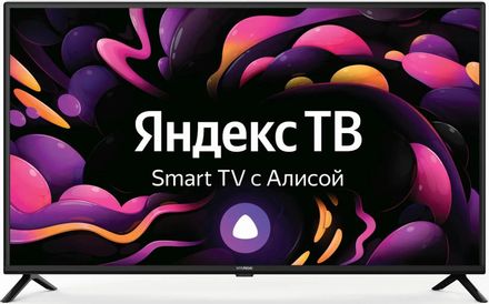 42" Телевизор Hyundai H-LED42FS5003, FULL HD, черный, СМАРТ ТВ, YaOS