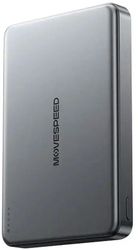 Внешний аккумулятор (Power Bank) MOVESPEED MSP08,  10000мAч,  серый