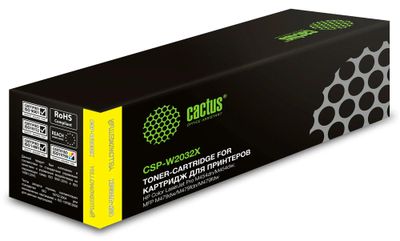 Картридж Cactus CSP-W2032X, 415X, желтый / CSP-W2032X
