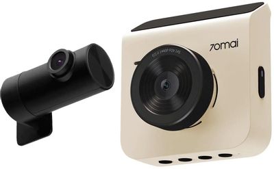 Видеорегистратор 70MAI Dash Cam A400 + Rear Cam Set,  белый