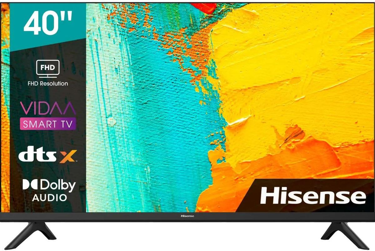 40 Телевизор Hisense 40A4BG, FULL HD, черный, СМАРТ ТВ, VIDAA – купить в  Ситилинк | 1686694